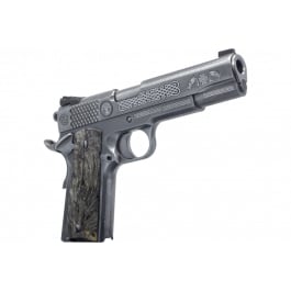 Dickinson LLC Adam 1911 Mesopatamia DKSN45MPRP Pistol .45 ACP 5" 8+1 SAO Stainless Steel Barrel B-Serrations
