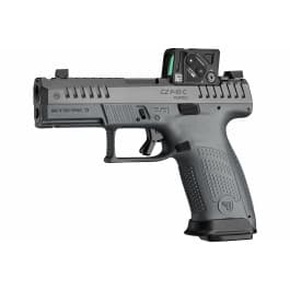 CZ P-10 C Ported COA Elite, 9mm, 4" Barrel, 19-Round, Semi-Auto, Pistol Gray Polymer Frame Nitrided Slide Aimpoint COA