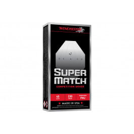 Winchester WINCHESTER AMMO 45 Auto RN Super Match 230Gr 50rd