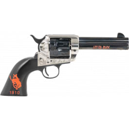 EMF Pietta 1873 Great Western II Pendleton Round-Up 45 Colt 4.75" SAO Engraved Blued