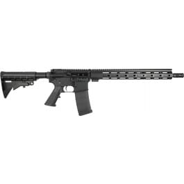 One Horse OH-15 OH-OG03 Rifle 6Mm Arc 18" 30-Round Semi-Automatic M-Lok Threaded Barrel Black