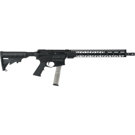 Faxon Sport 16" 9mm PCC Rifle FXSPT916TA15 30+1 Semi-Auto M4 Stock Black