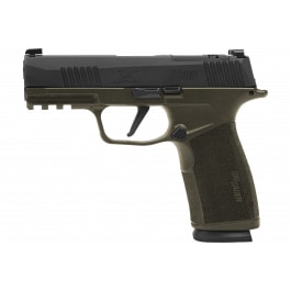 Sig Sauer P365 XMacro Fortunate Son 9mm Pistol 3.7" 17+1 Striker-Fired OD Green Optic-Ready