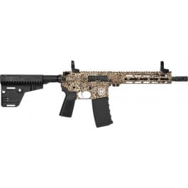 Hi-Point HP-15 Pistol HP15P300BLKLEOP 300 AAC Blackout 10.5" 30+1 Semi-Auto Leopard Blade Brace Threaded Barrel
