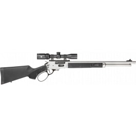 Smith & Wesson Model 1854 Scoped Combo 14827 Rifle 45-70 Gov 20" 6+1 Lever Threaded Stainless Synthetic Vortex
