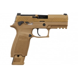 SIG Sauer M18-9-CSS-MS-10 Pistol 9mm Luger 3.9" 10+1 Striker-Fired Optics-Ready Coyote Tan