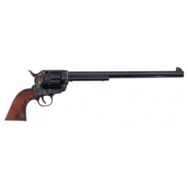 Traditions SAT73103 1873 Buntline 45 LC 12" 6 Rd Case Hardened Blued Revolver