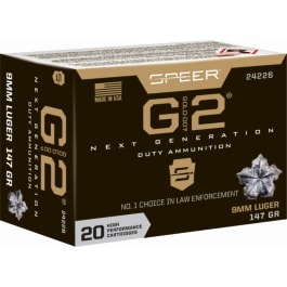 <em>Speer</em> 24226 Gold Dot G2 9mm 147 GD2 - 20rd Box