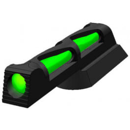 HiViz CZLW01 LiteWave Front Sight Interchangeable Green, Red, White Fiber Optic LitePipe <em>B</em>lack Frame for <em>CZ</em> 75,83,85,<em>97</em>,P-01