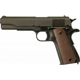 Inland Manufacturing ILM1911 1911 A1 Government Single 45 ACP 5" 7+1 Grip Black Parkerized