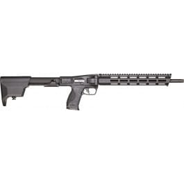 Smith and Wesson FPC <em>Folding</em> Semi-Automatic 9x19mm Carbine Rifle, 16.5" Barrel, (1) 17 Round and (2) 23 Round Magazines - Black - 12575