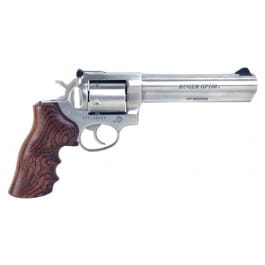 Ruger KGP161UF Talo GP100 .357 Magnum 6 SS Unfluted CYL & Hogue Revolver