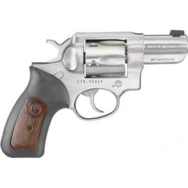 Ruger 1763 GP100 .357 Mag 2.5 SS Fluted Barrel Revolver