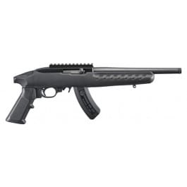 Ruger RUGER 4923 22 Charger 22 LR 10" 15+1 Matte Black Rec Black Polymer Grip Right Hand with Picatinny Rail Includes Bipod