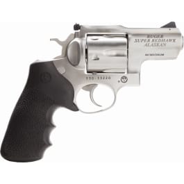 Ruger 5303 Super Redhawk Alaskan DA/SA .44 2.5" 6 Hogue Tamer Monogrip Black Stainless Revolver
