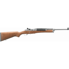 Ruger 5802 Mini 14 Semi-Auto .223 / 5.56 18.5" 5+1 Hardwood Stock Stainless Steel
