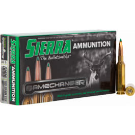 Sierra Bullets Sierra A411004 GameChanger 6mm Creedmoor 100 gr Tipped GameKing - 20rd Box