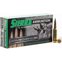 Sierra Bullets Sierra A433005 GameChanger 6.5 Creedmoor 130 gr Tipped GameKing - 20rd Box