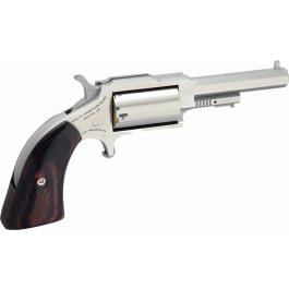 NAA 1860250 1860 Sheriff Single .22 Mag 2.5" 5 Wood Black Revolver