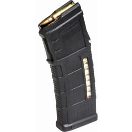 Magpul MAG575-BLK <em>PMAG</em> AUS <em>GEN</em> <em>M3</em> Window Steyr AUG/F88/F90 5.56x45mm NATO 30rd Round Polymer Black