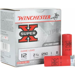 Winchester Winchester Ammo XU128 Super-X Game Load 12GA 2.75" 1oz #8 Shot - 25SH Box
