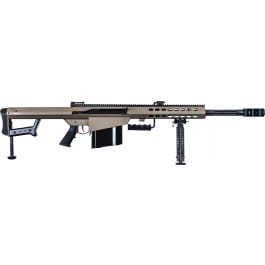 Barrett 14030 M82A1 Rifle .50BMG 20" Fluted 1:15" Semi-Auto, 10rd FDE