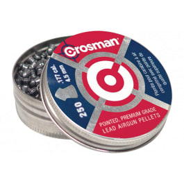 Crosman Crosman Premier Pointed Air Gun Pellets .177 Caliber, 7.6 Grain, 250 Count.