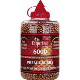 <em>Crosman</em> 767 CopperHead BBs .177 Copper-Coated Steel 6000 Carton