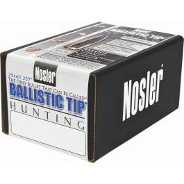 Nosler Nosler 25115 Ballistic Tip Hunting 25 Caliber .257 115 GR 50 Per Box
