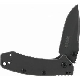 <em>Kershaw</em> 1555TI Cryo Folder 2.<em>7</em>5" 8Cr13MoV Stainless Steel TiCN Gray Drop Point 410 Stainless DL Gray
