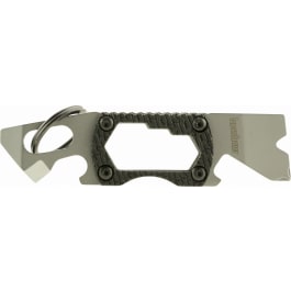 <em>Kershaw</em> 8810X <em>PT</em>-<em>2</em>  Silver 3CR13 Steel Bead Blasted Fixed 3.25" Long Black K Textured GRN Handle