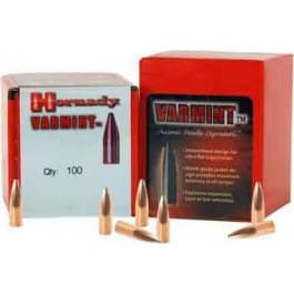 Hornady Hornady 2442 Traditional Varmint 6mm .243 87 gr Hollow Point Boat-Tail (HPBT) 100 Per Box