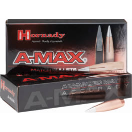 Hornady 30502 Rifle <em>30</em> Caliber .308 168 GR <em>A</em>-Max 100 Box
