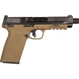 Smith & Wesson M&P 5.7 Optic Ready, Semi-Automatic, 5.7x28mm Pistol, (2) 22 Round Magazines - FDE Frame, Blued Slide - 14078