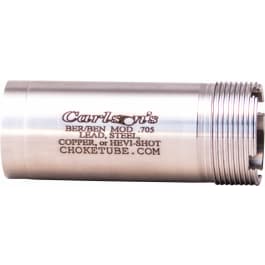 Carlson's Choke Tubes 56614 Replacement Choke  <em>Benelli</em>/Beretta Mobil 12 Gauge Modified 17-4 Stainless Steel Stainless (Flush)