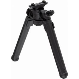<em>Magpul</em> MAG933-BLK M-Lok <em>Bipod</em> Aluminum Black Polymer Rubber