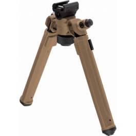 <em>Magpul</em> MAG941-FDE 1913 Picatinny Rail <em>Bipod</em> Flat Dark Earth 6061 Aluminum Polymer Picatinny