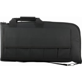 <em>NcStar</em> CV290746 <em>VISM</em> <em>Rifle</em> <em>Case</em> Black PVC Nylon with ID Holder, Foam Padding, Double Zippers & Mag Pouches 46" L x 13" H