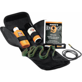 Hoppes 34002 BoreSnake Pistol Cleaning Kit 357-38/9mm Caliber Bronze Bristle