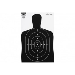 Birchwood Casey 37202 Eze-Scorer BC-27 Silhouette 12"x18" Black/White <em>Paper</em> 10 Pack