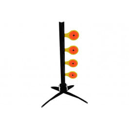 <em>Birchwood</em> <em>Casey</em> 47421 World of Targets <em>Dueling</em> <em>Tree</em> 3.50" Rimfire Pistol/Rifle Orange/Yellow Steel Circle w/Crosshair & Diamond