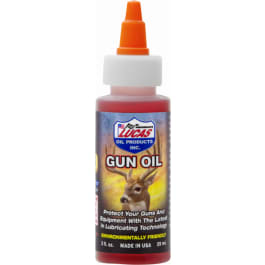 Lucas Oil 10006 Lucas Gun Oil Cleans, Lubricates, Prevents Rust & Corrosion 2 oz Squeeze Bottle
