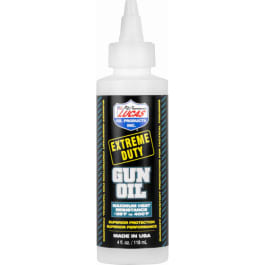 Lucas Oil 10877 Extreme Duty Gun Oil Against Heat, Friction, Wear 4 oz Squeeze Bottle