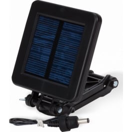 Moultrie MFHP12349 Deluxe <em>Solar</em> <em>Panel</em> Fits Moultrie Feeder Pre 2007 6 Volt Black Features Trickle Charge