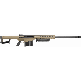 Barrett 14031 M82A1  50 BMG 29" 10+1 Flat Dark Earth Cerakote Fixed w/Sorbothane Recoil Pad Stock Black Polymer Grip
