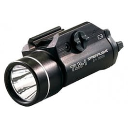 <em>Streamlight</em> 69110 <em>TL</em>R-1 <em>Rail</em> Mounted Flashlight LED 300 Lm CR123A (2) Alum Black