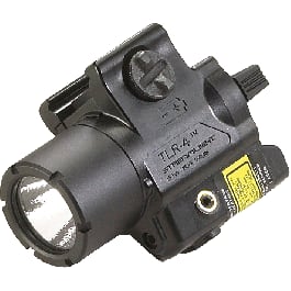 <em>Streamlight</em> 69240 <em>TL</em>R-4 Tactical Light Red Laser 125 Lumens CR2 Lithium (1) Black Picatinny <em>Rail</em> Mount