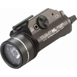 <em>Streamlight</em> 69260 <em>TLR</em>-1 HL Weapon Light 800 Lumens CR123A Lithium (2) Black