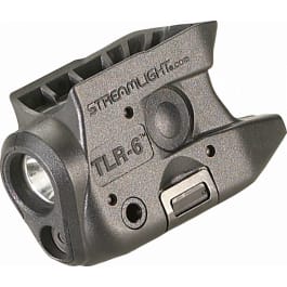 <em>Streamlight</em> 69274 <em>TLR</em>-<em>6</em> Laser/Light Combo 100 Lumens CR-1/3N (2) Black
