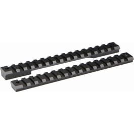 Warne Warne 7667M Mountain Tech Savage Accu-Trigger/220F Slug Gun Rifle Long Action Picatinny/Weaver Black Anodized Aluminum